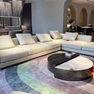 High-End Style Flexform Waving Sofa