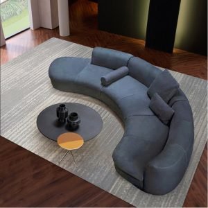 Modern Luxury Style Arc Sofa