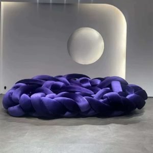 Minimalist Luxe Serpent Sofa