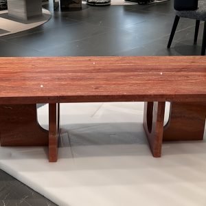 Red Marble Stone Coffee Table