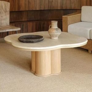 Nordic Clover Marble Coffee Table