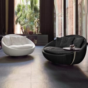 Minimalist Design Round Lounge Sofa