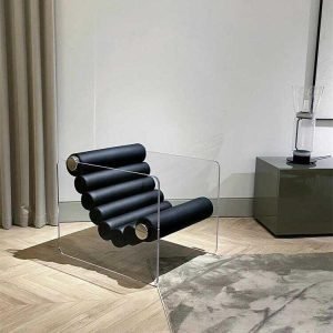 Transparent Acrylic Lounge Chair