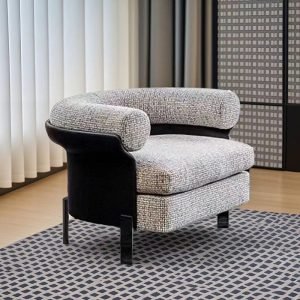 Italian Luxury Minimalist Leisure Chair