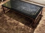Luxury Wood Rectangular Coffee Table