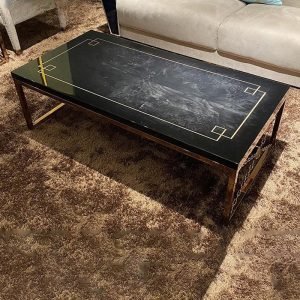 Luxury Wood Rectangular Coffee Table
