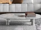 Nordic Marble Oval Coffee Table