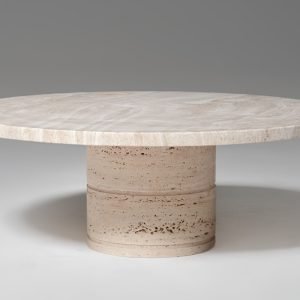 Modern Luxury Travertine Coffee Table