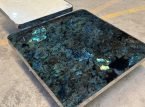 Luxury Natural Blue Emerald Coffee Table