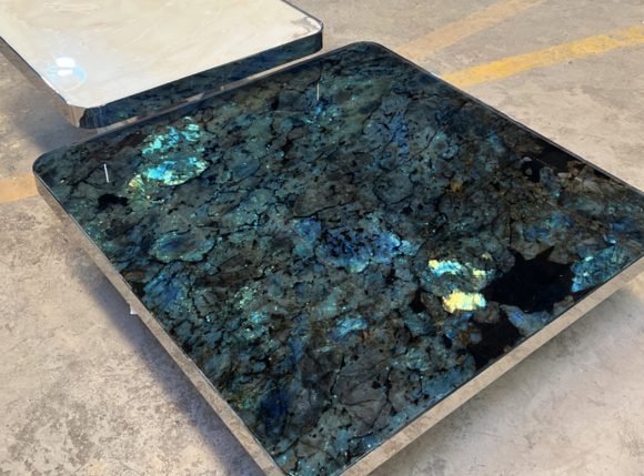 主图_1_副本 Luxury Natural Blue Emerald Coffee Table
