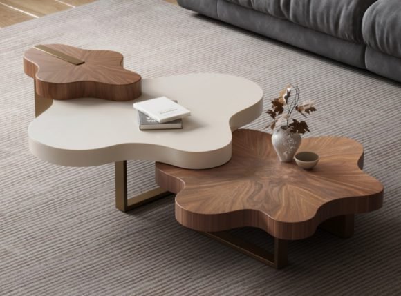 Luxury Cloud-Shaped Coffee Table