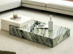 Luxury Rectangular Marble Coffee Table