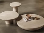 Nordic Creative Natural Travertine Coffee Table
