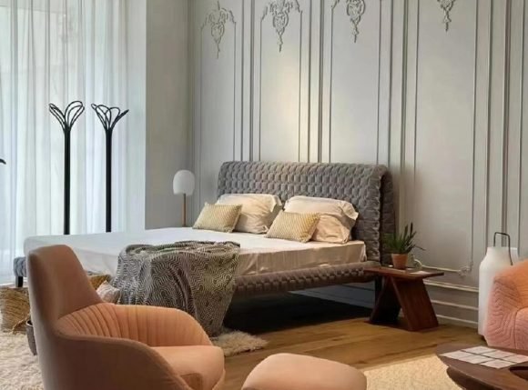 图_10_副本 High-end Classic Ruche Bed