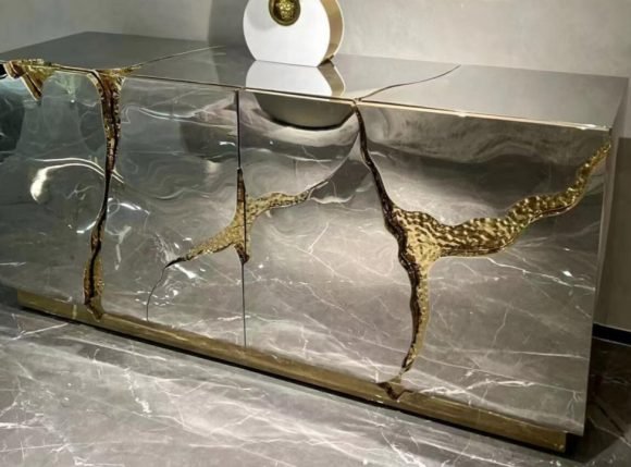 图_1_副本 Italian Luxury River Sideboard