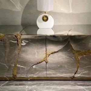 Italian Luxury River Sideboard