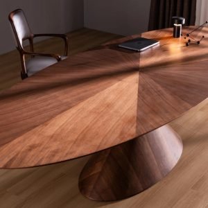 Minimalist Artistic Saucer Dining Table