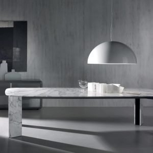 High-End Natural Marble Dining Table