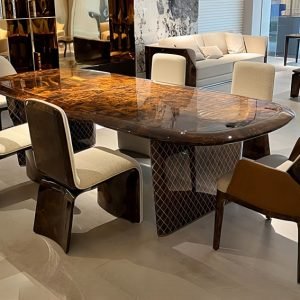 Luxury Bentley Wood Dining Table