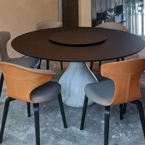 Modern Sintered Stone Dining Table Set
